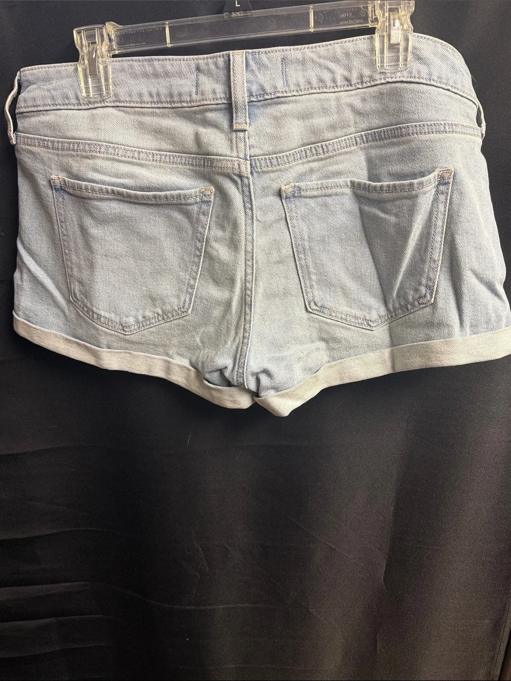 Hollister Light Blue Denim Shorts